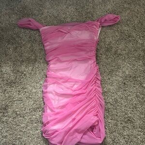 Pink revolve dress